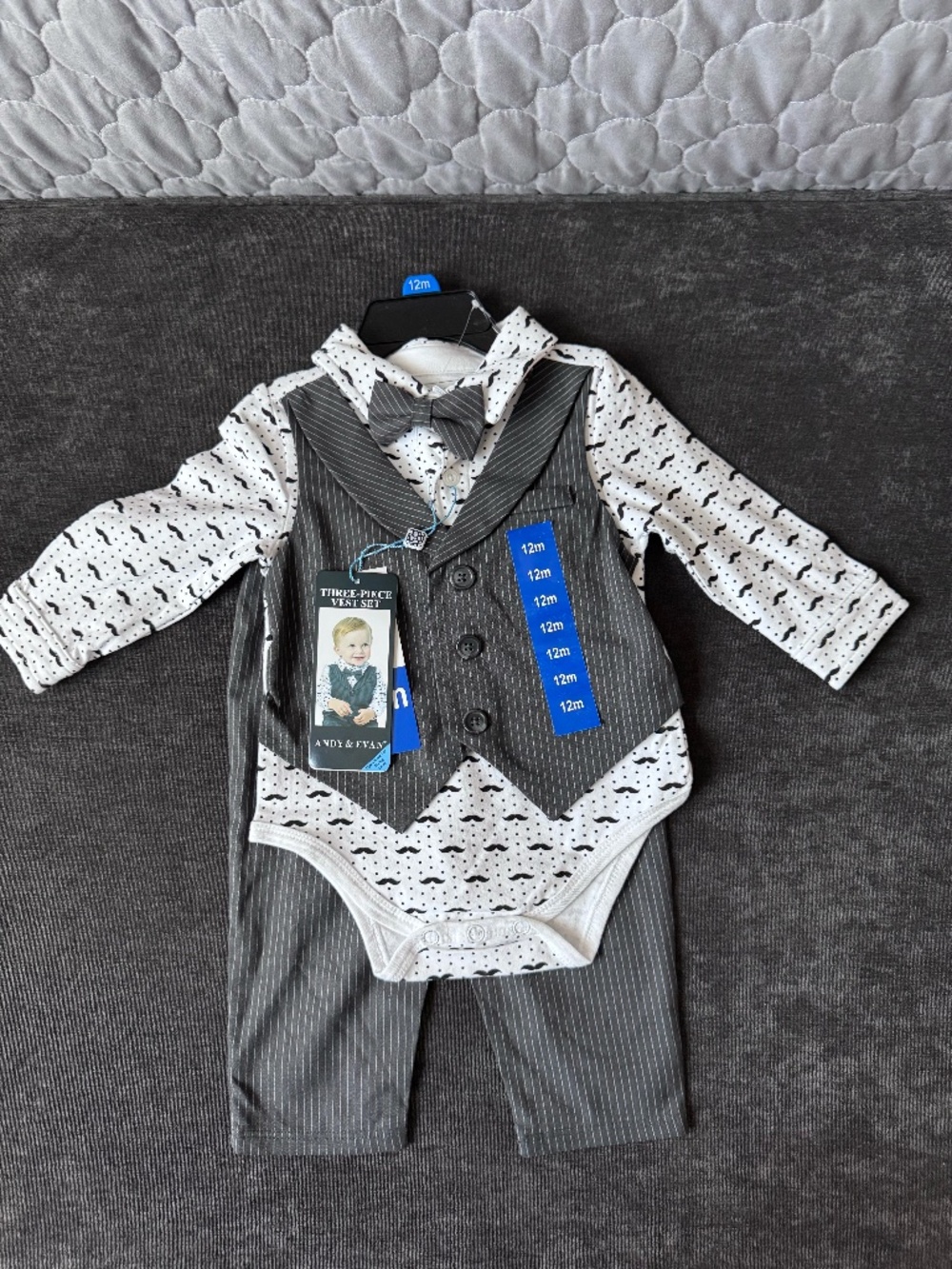 Andy & Evan three-piece vest set